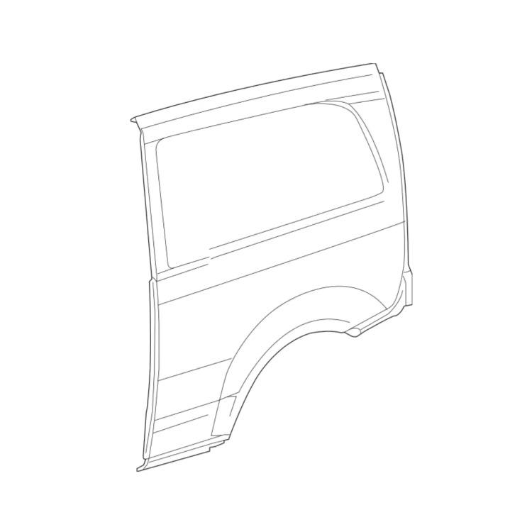 

Mercedes-Benz V-Class W447 (2016-2023) Side Panel, 4476302900, 4476303000 4476302900