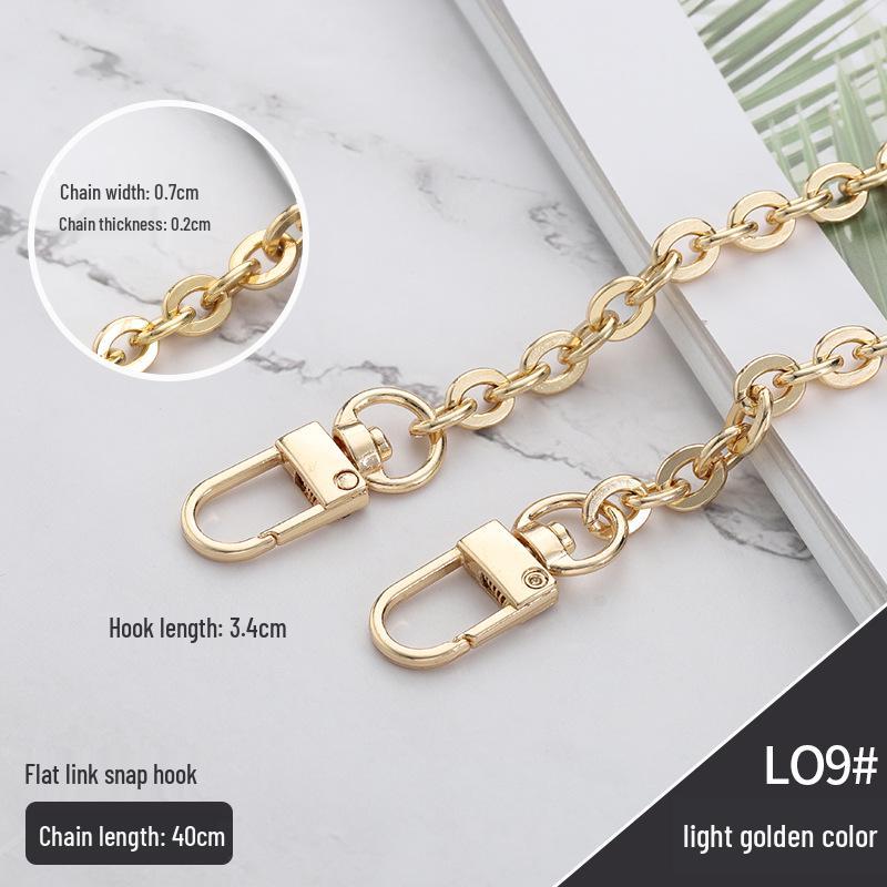 

Металлические цепочки для сумок премиум-класса в разных стилях - Продаются отдельно 100CM