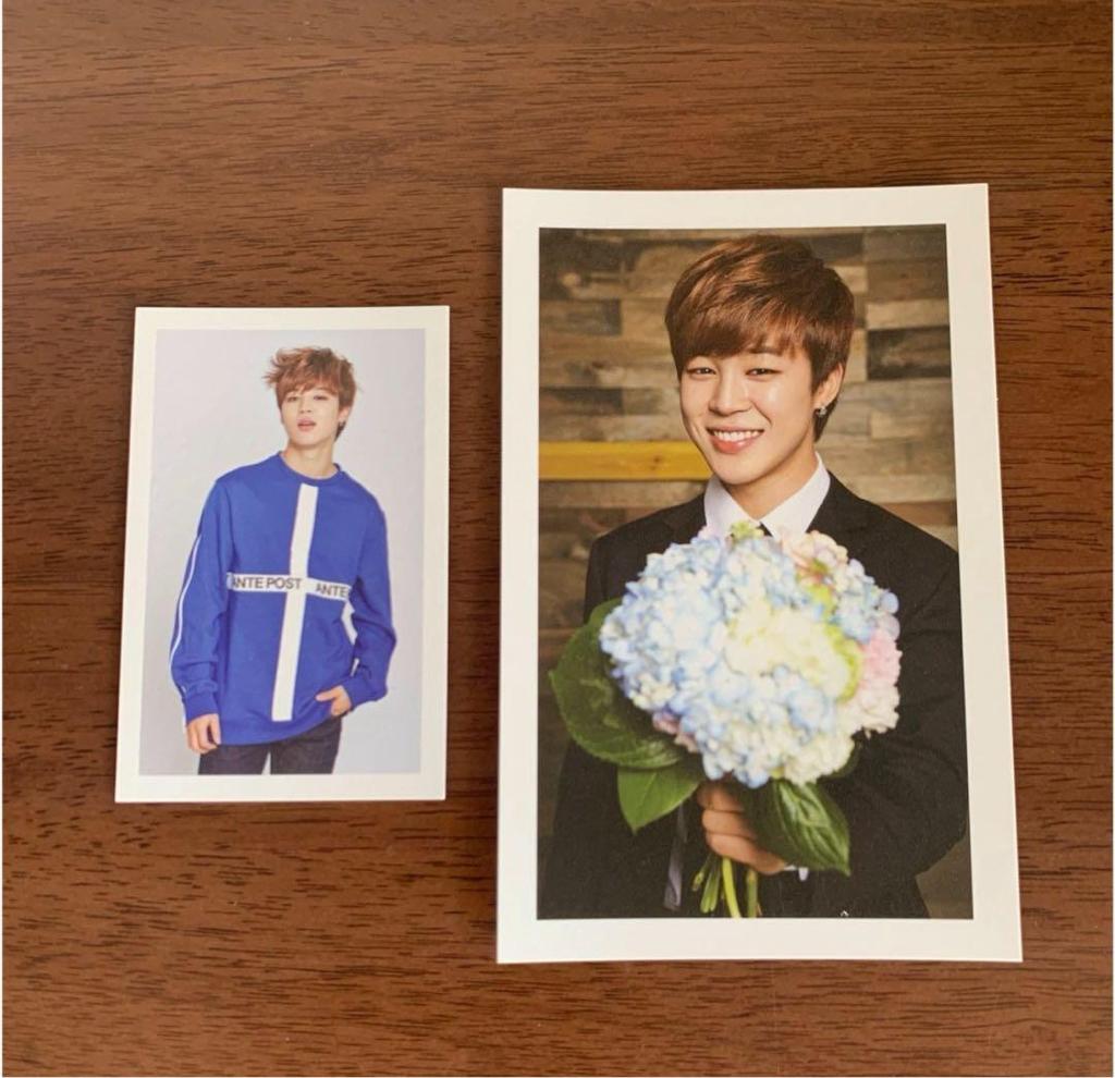 [USED] BTS Global Fan Club 2nd Generation Bonus Kit Official Trading Card JIMIN