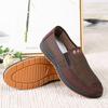 Sommer Herren Mesh Schuhe alte Peking Stoffschuhe Papa Schuhe verdickte Rindflechsohle Mesh Schuhe Mesh Schuhe