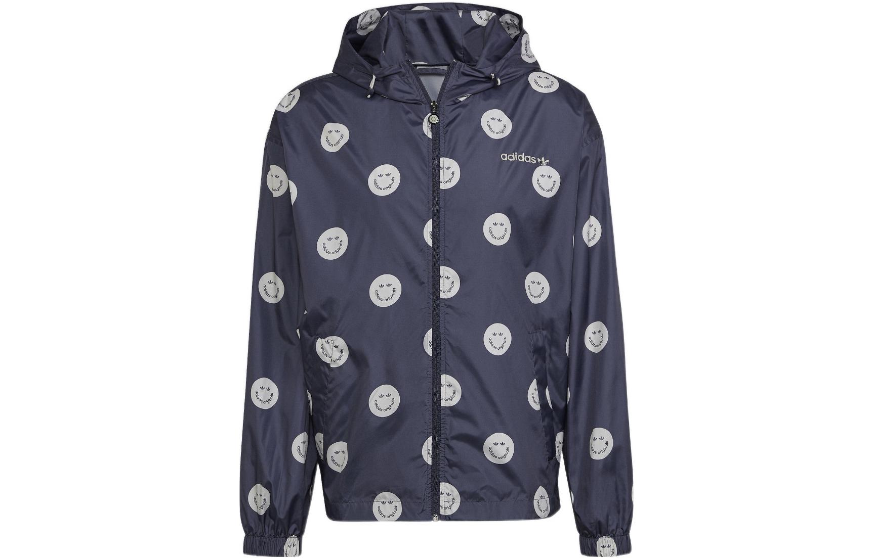 Adidas Originals Jackets Men s Dark Navy Blue Hooded Moderate Other HN0394 S