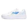 Li Ning Floating Boat Thermal Abrasion Resistant Lightweight Slip Resistant Low Top Skateboard Shoes Unisex White Blue AGCS419-1(Team920-)