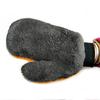 Soft Double-sided Fleece Microfiber Car Washing Gloves Chenille Drying Cloth Thickened Cleaning Glove for Car Body Window Tire