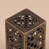 1 Piece Indoor Aromatherapy Home Ornament Square Vertical Incense Burner Small Xiangyun Alloy Incense Holder