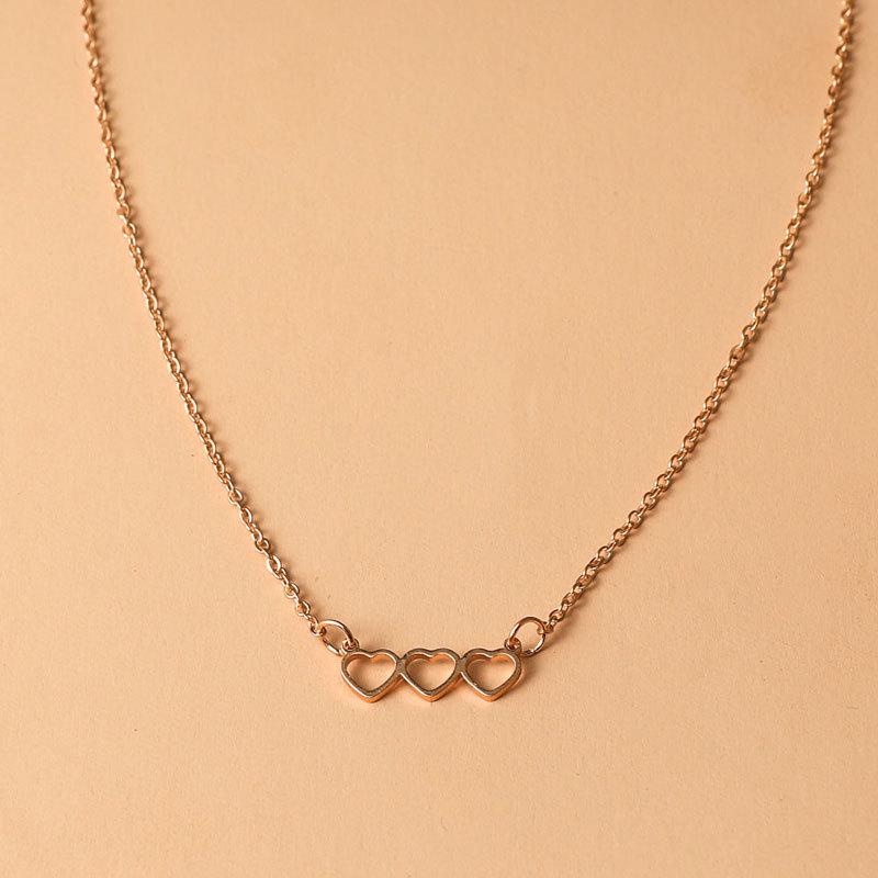 2025 New Fashion Korean Style Jewelry Necklace Pendant & Ring - Multiple Versatile Styles: Flower & Butterfly Design