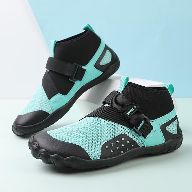 Unisex Swimming Water Shoes High Top Barefoot Beach Aqua Shoes Outdoor Sport Hiking Wading Sneakers Fitness Diving Surf Sandals
