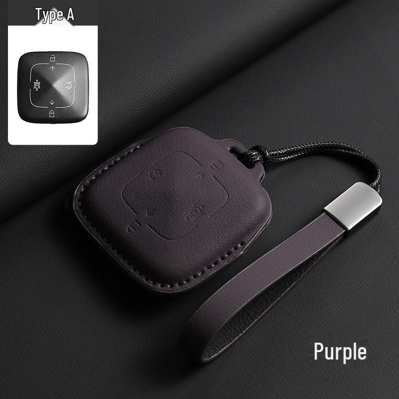 Zeekr 001 & X Smart Key Case: Cross-border Original Car Color Key Pouch & Car Accessories Buckle