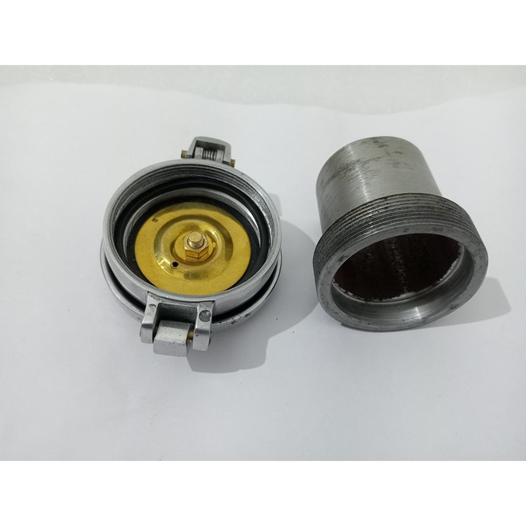 Petrol Tank Fuel Flip Cap 2.5" With Filler Neck Cafe Racer Monza AJS BSA |Fit