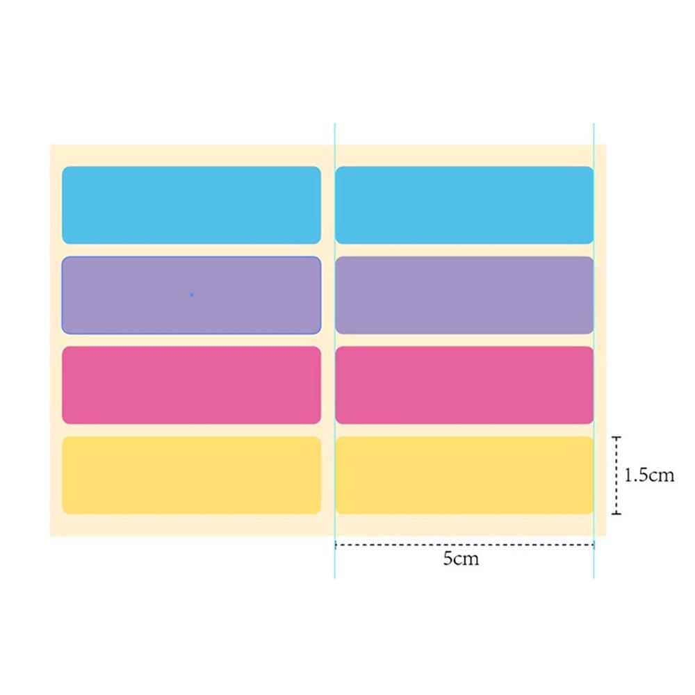 A6 Binder Refill Inserts for Cash Budgeting with Label Stickers