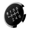 Car 6 Speed Gear Shift Knob Stick Cover Emblem Badge Cap Trim for T5 T5.1 Gp 2003 2011