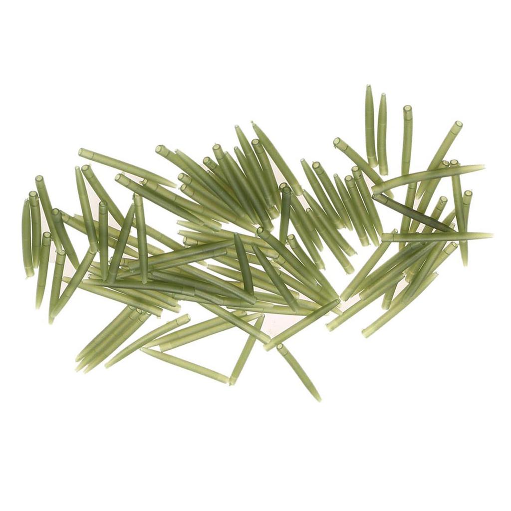 50pcs 54mm Anti Tangle Rubber Sleeves Connect with Fishing Hook Carp Coarse Fishing Accessories