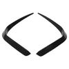 1 Pair Front Bumper Spoiler Bright Black Left Right Splitter Trim Fit For X5 G05 M Sport 2019 To