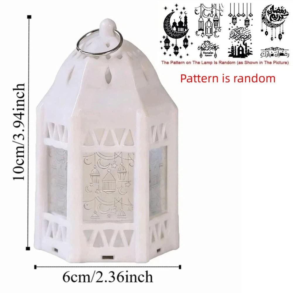 Flameless Muslim Ramadan Lantern Creative Battery Operated Candle  Eid Mubarak Ornaments