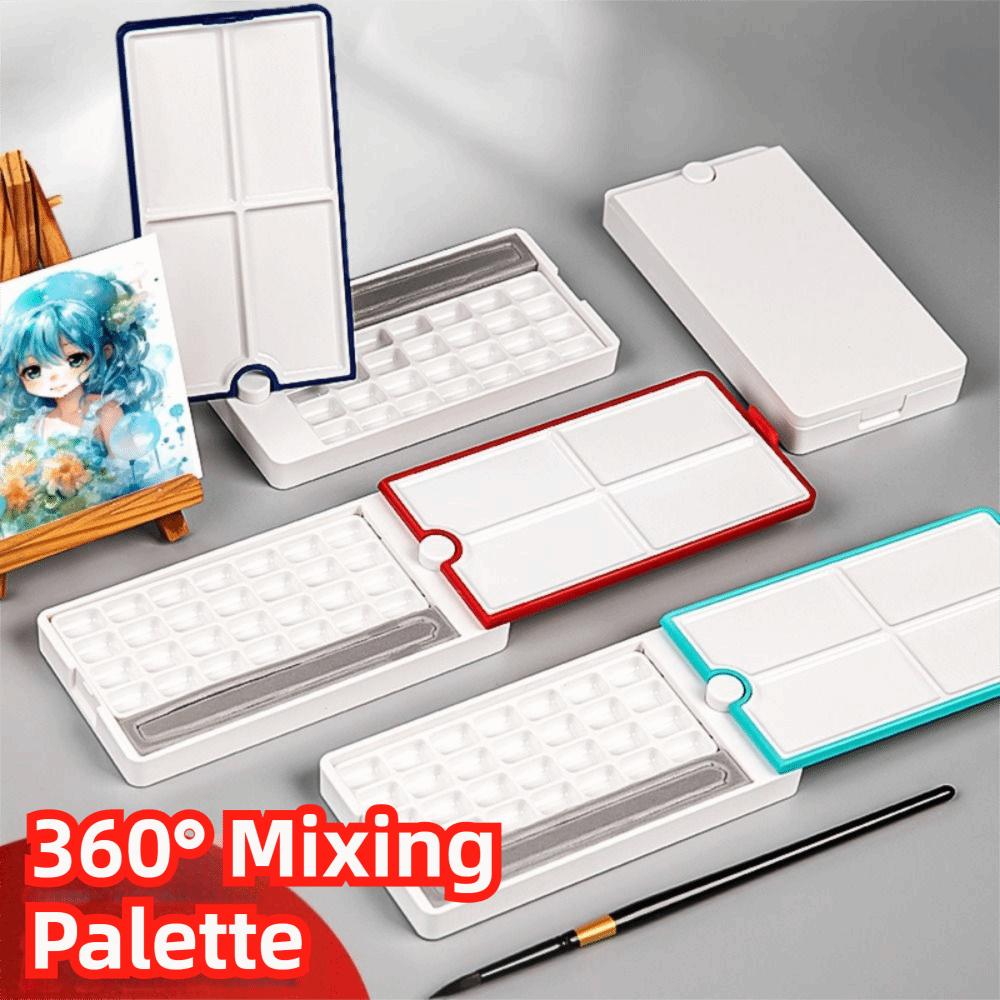 Detachable Paint Box Empty Paint Tray Artistic Supplies Watercolor Packaging Box  Painting Sketch