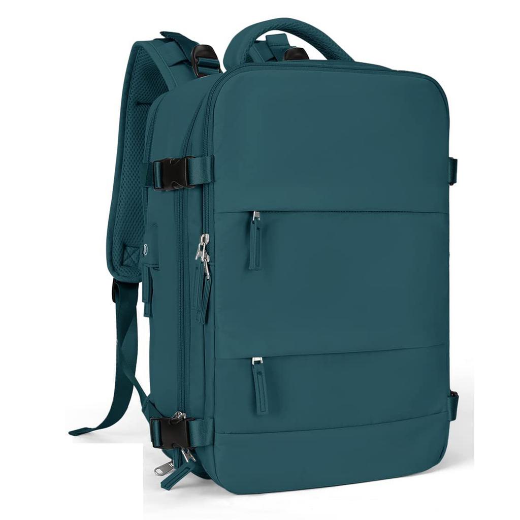 Unisex Large-Capacity Waterproof Backpack,Laptop Bag with USB Charging, Shoe Compartment, Wet & Dry Separation, Anti-Theft & Lightweight