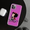 Cartoon Cute Mafalda Phone Case Cover for iPhone 18 11 12 13 Mini 14 15 Plus 16 Pro Max 17 Air 7 8 + SE Art Customized Fundas 11 12