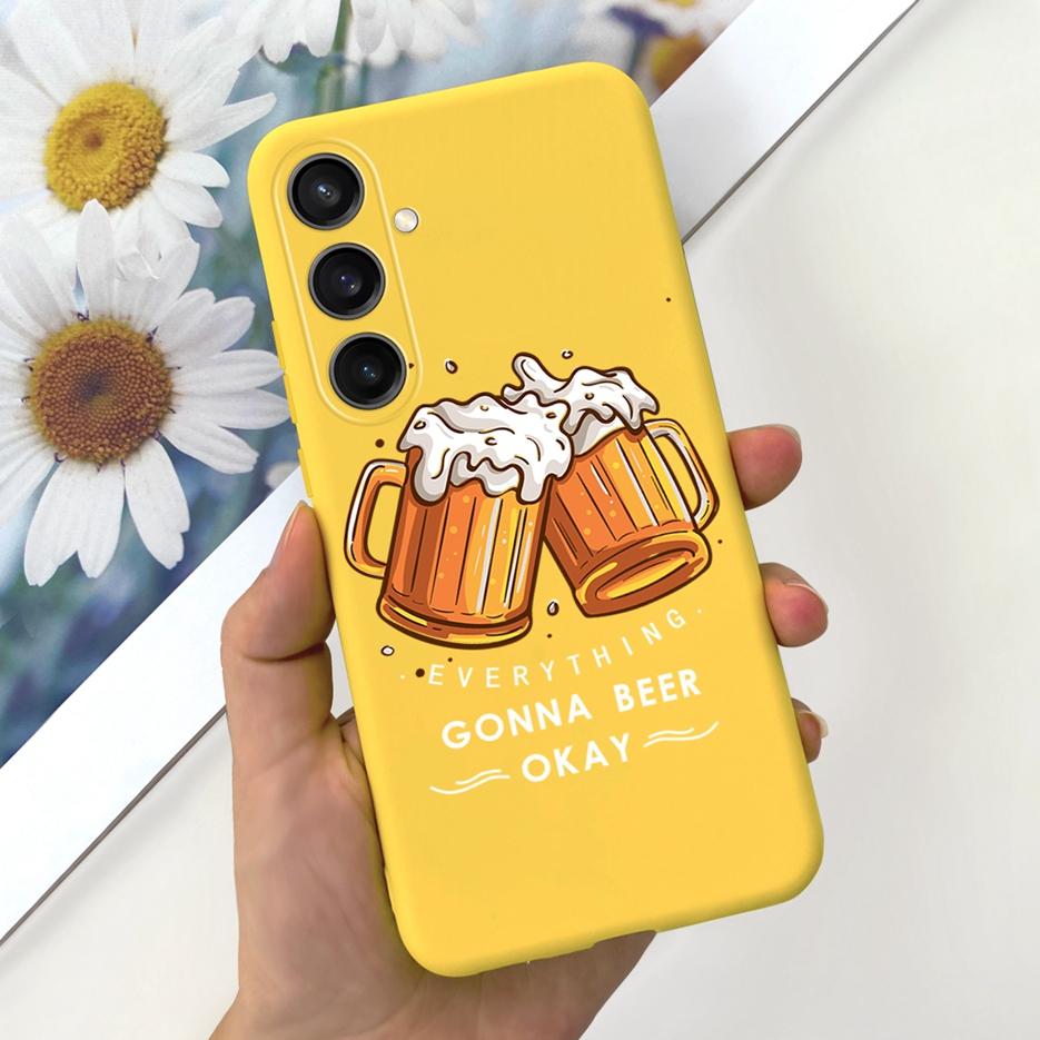 For Samsung Galaxy S24 5G Case S24 Plus New Fashion Cartoon Cover Soft Silicone Phone Case For Samsung S24 Ultra S 24 S24+ Shell