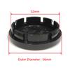 4pcs/Lot 56mm 60mm DS Car Wheel Center Hub Caps For DS Logo Stylish Hard Wearing Replacement Dust Cover Accessories
