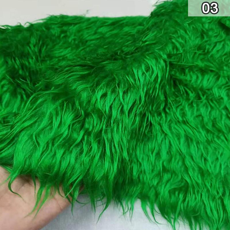 Umělá měkká plyšová látka Dlouhá látka z umělé kožešiny na šití oděvů Látky na pozadí šperků Cosplay látka Hračka pro panenky DIY řemesla