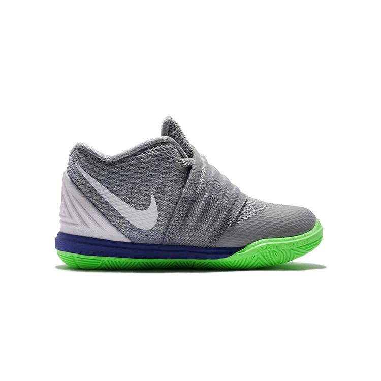 Nike Kyrie 5 Wolf Grey Lime Blast TD AQ2459-099