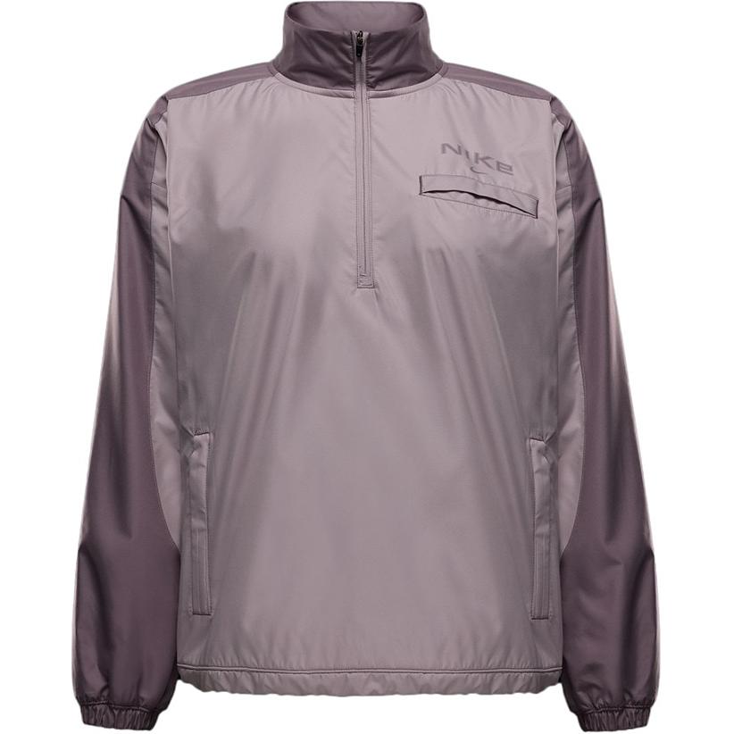 

Nike Logo Running Long Sleeve Jacket Women jackets White Platinum Violet HQ3238-019 XL