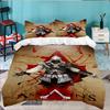 3PCS Assassin Bedding Set,Including 1pc Duvet Cover And 2pcs Pillowcases Perfect for Bedroom, Dormitory, Large size Fan Christmas gift