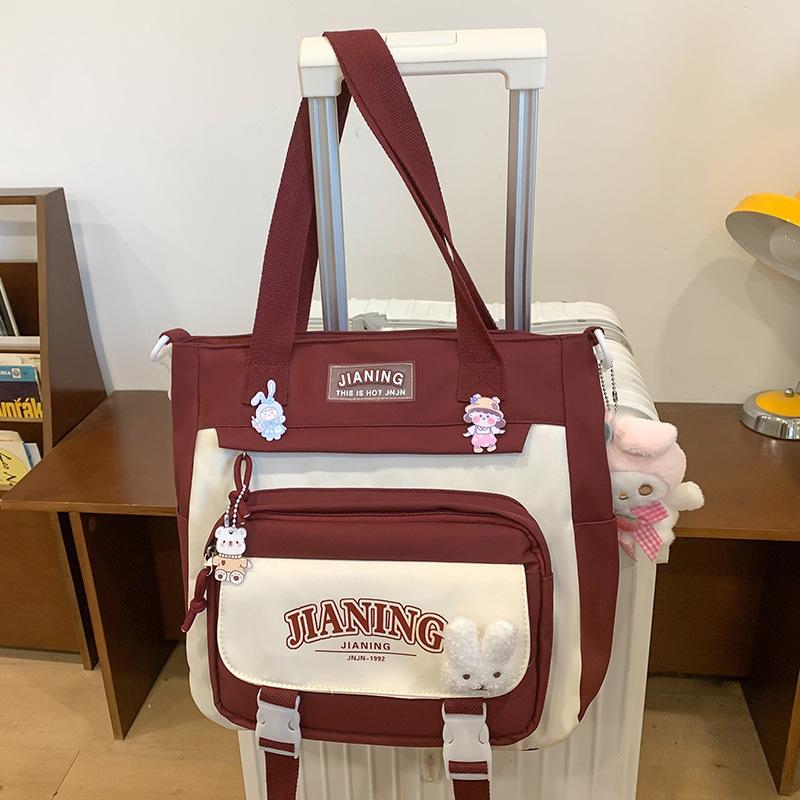 Schoolbags for Children Elementary School Students Junior High School Girls High School Two Piece Backpack