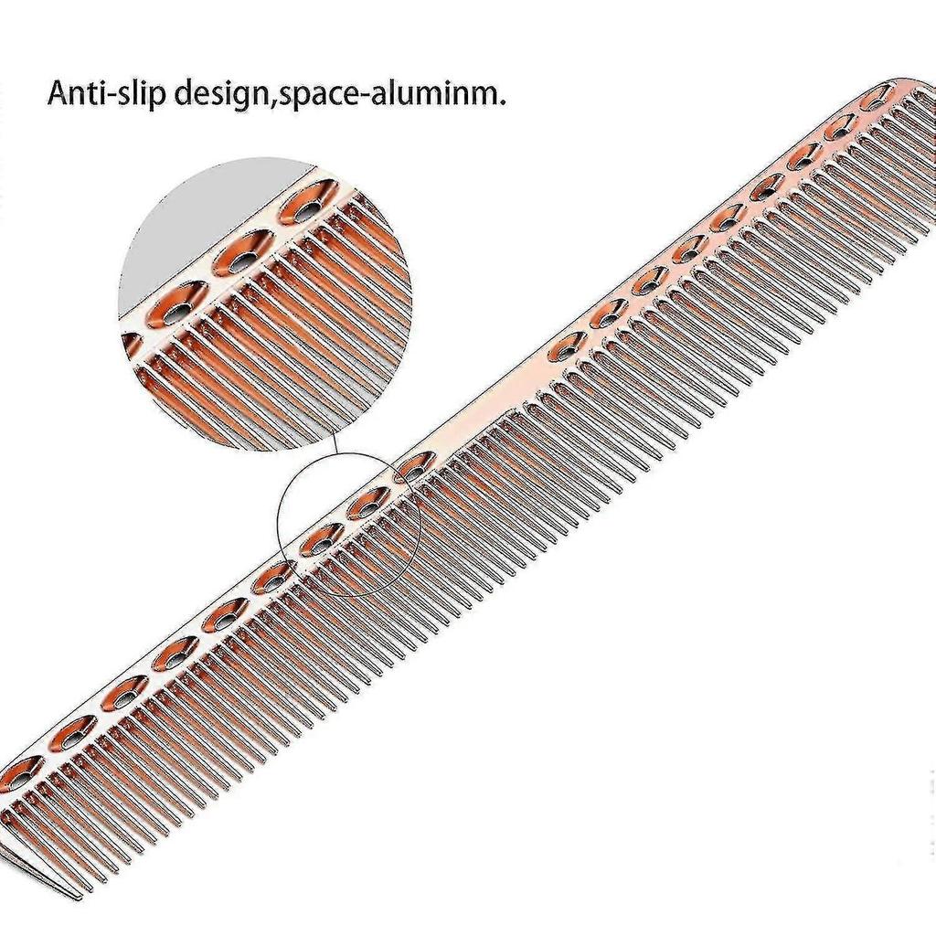 Premium Space-Aluminium Frisierkamm-Set - Leicht, Langlebig, Ergonomisch für Professionelle & Heimnutzung