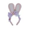 A handmade olita headdress accessory cute girl donut plush rabbit ear headband