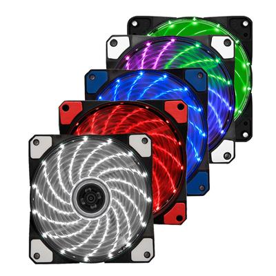 Ventola per case del computer da 120 mm Ventola silenziosa Raffreddamento della CPU Ventole per case del dispositivo di raffreddamento del PC silenziose Rgb