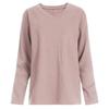 Shop   Women Basic V Neck Slub CoTTon Long sleeVe T shirT whiTe Dai Wsh 1056