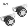 Side Mounted Drawer Casters 1/2/4Pcs Silent Wearproof Nylon Wheels for Kitchen Cabinet Furniture Repair Replacement