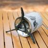 Foldable Flat Gas Tank Bracket Outdoor Stove Gas Tank Holder Canister Tripods Stand Anti Dumping Base Tilting Prevention Shelf