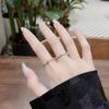 Nischdesign är enkel, full av diamanter och stjärnor, Söt temperament Pekfingerring, Damernas Högklassig Känsla Öppen Ring