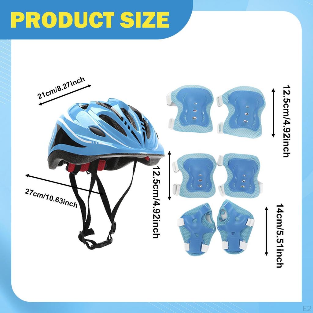 Kids Protective Gear Set Bike Helmet for Skateboarding Bicycling