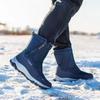 Men Women Winter Waterproof Boots NonSlip High Top Snow Shoes Wool Fleece Non slip Warm Thick Fur Boot Degrees Size