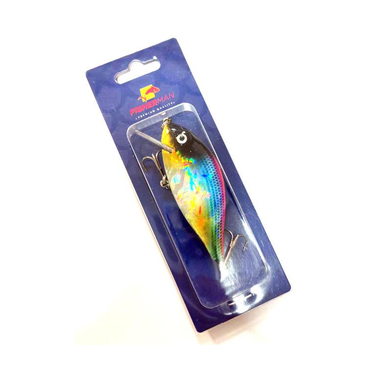 Floating Minnow Laser Reflective Lure for Freshwater Bass and Mandarin Fish