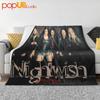 Nightwish Členové Kapely Vzácná Ultra-Měkká Deka Prošívaná Zimní Pokrývka na Pohovku Potahy na Postel