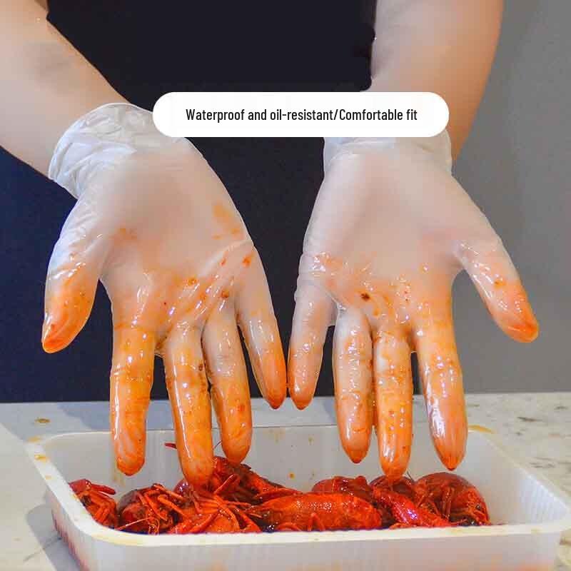 Miaojie Food-Grade Disposable PVC Gloves