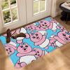 O-Opanchu Cute Usagi Room Mats Retro Multiple Choice Living Room Kitchen Rug Non-Slip Welcome Rug