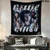 BE Wall Tapestry Aesthetic Wall Hanging Printed Fabric Blanket Decorative Tapestries for Bedroom Living Room Home Decor