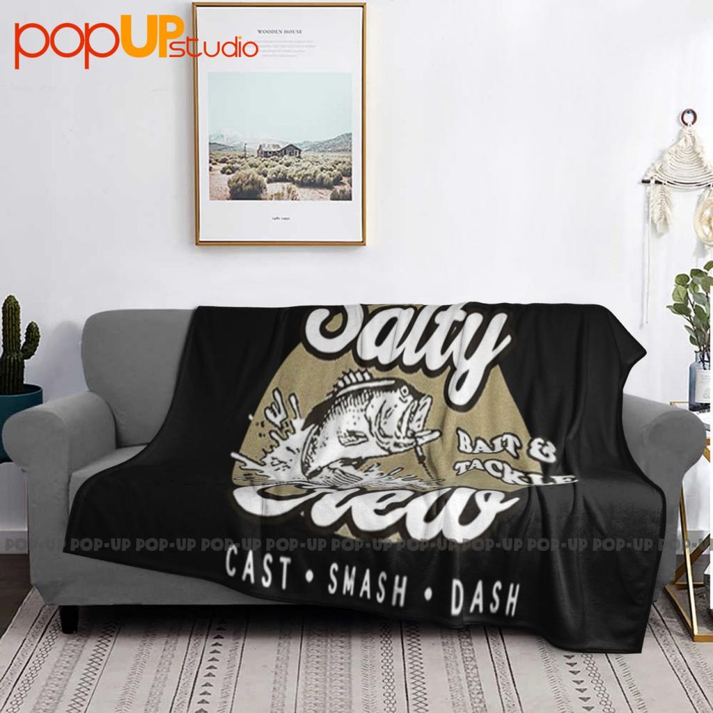 Salty Crew Bait And Tackle Ultra-Soft Blanket Quilt Winter Sofa Cover Bed Covers
