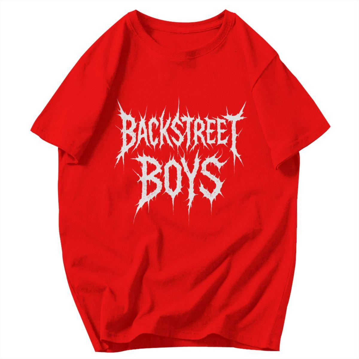 Men T Shirt Backstreet Boys Millennium Tour Trending Cotton Y2K Graphic Customized Unisex Tops T Shirts S
