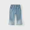 David Bella Children's Pants 2026 New Model Girls' Jeans Baby Girl Cropped Pants Class a Spring Outfit Flared Pants
