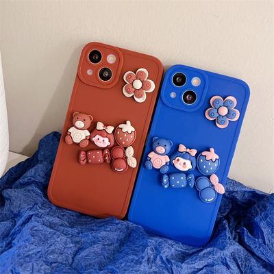 Custodia morbida in silicone con motivo a cartoni animati per OPPO Reno6 Pro, A95, A11x, A9, anti-caduta per telefono Vivo.