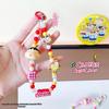 Crayon Shin-chan Cute Bead Chain Keychain Pendant Ornament