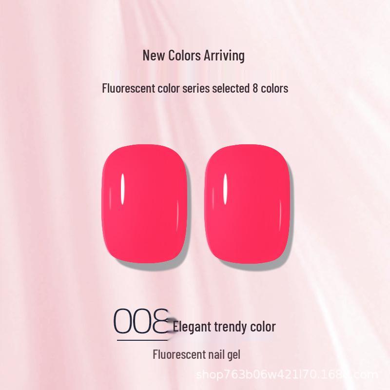 

Светящийся трансграничный флуоресцентный гель-лак для ногтей - Конфетно-зеленый и Розовый Барби