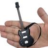 Miniature Guitar Model For Dollhouse 1/12 Scale High Detail Plastic Music Instrument Figurine Dollhouse Decoration