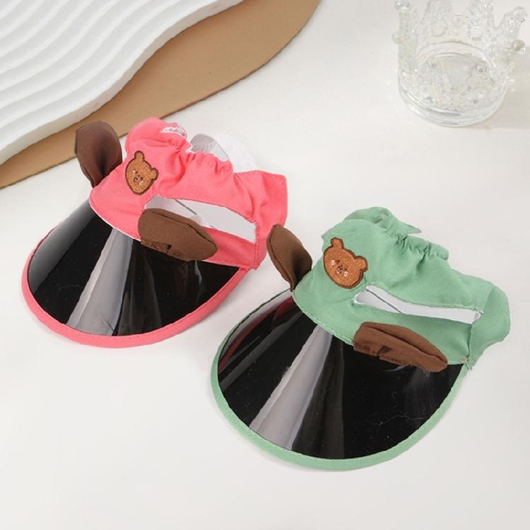 Multi Pet Sun Protective Hat Wide Brimmed Design For Dogs Cats Rabbits Lightweight Summer Accessory