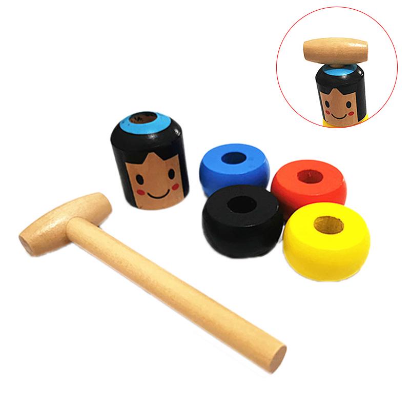 A Small Wooden Puppet Is A Novel And Interesting Toy Creative Gift.